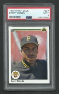  PSA 9 MINT BARRY BONDS 1990 UPPER DECK #227 JJ - Bild 1 von 1