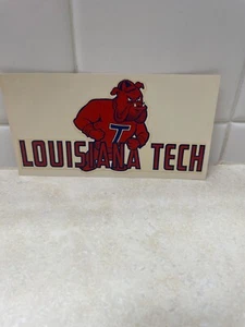 Calcomanía Angelus vintage - Louisiana Tech - Imagen 1 de 6