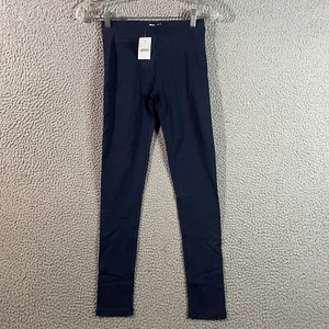 J Crew Legging Pant Youth 14 Blue Gymnastics Stretch Yogo Exercise Stretch New - Picture 1 of 17
