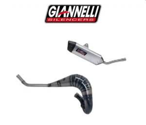 GIANNELLI KOMPLETTANLAGE KEIN KAT SONIC ALUMINIUM C BETA RR 50 ENDURO 2022 22 - Picture 1 of 1