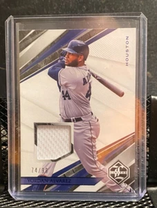 Yordan Alvarez 2022 Chronicles Limited Blue Jersey #74/99 - Astros - Picture 1 of 2