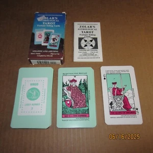 Zolar's Astrological Tarot Fortune Telling Cards 4 in 1 Complete 1983 US Games - Picture 1 of 13