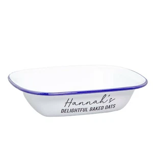 Personalised Enamel Serving Dish - Picture 1 of 9