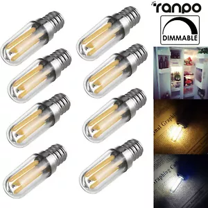 Dimmable Led Fridge Light Bulbs 1W 4W E14 Bulb 110V 130V 220V E12 Cold Warm - Picture 1 of 11