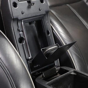Caja reposabrazos caja de almacenamiento de privacidad accesorios negros aptos para Hummer H3 2005-2009 - Imagen 1 de 11