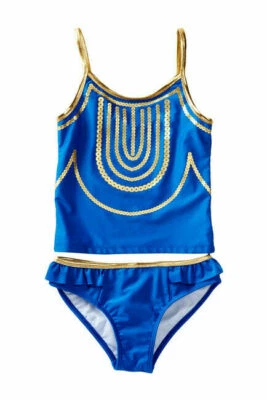 Juego Tankini JANTZEN Azul/Dorado Galaxy para Niña Tallas 4, 5 o 6 Nuevo con Etiquetas $48 Foto 1 de 2