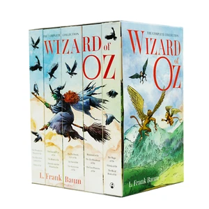 Wizard of Oz by L. Frank Baum 5 Omnibus Books Box Set - Ages 12+ - Paperback - Picture 1 of 4