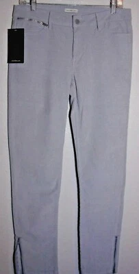 JEANS AJUSTADOS DE PANA LIGEROS PARA MUJER CALVIN KLEIN, CREMALLERA PIERNAS TALLA: 29   Foto 1 de 4