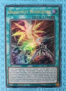 Tarjeta Dragunity Whirlwind GFTP-EN040 Ultra Rara Yu-Gi-Oh 1a Edición Nueva - Imagen 1 de 3