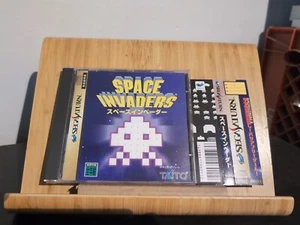 Space Invaders for Sega Saturn Japan CIC With Obi USA Seller - Picture 1 of 4