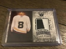 Teemu Selanne 2020 Sportkings Volume 2 Legends Game Worn Patch Relic