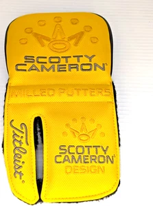 Scotty Cameron RH Phantom X12 Yellow Headcover 2019 Square Mid-Mallet Putter NUEVO - Imagen 1 de 10