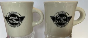 2 tazzine da caffè vintage bistecca e frullato/HomerLaughlin/U.S.A. - Foto 1 di 4