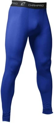 CHAMPRO Sports Dri-Gear Polyester / Spandex Compression Tights, ADULT - Image 1 of 4