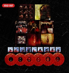 SLIPKNOT 6LP 25th Anniversary Blood Splatter Box Set Limited /1899 SHIPS TODAY - Picture 1 of 1