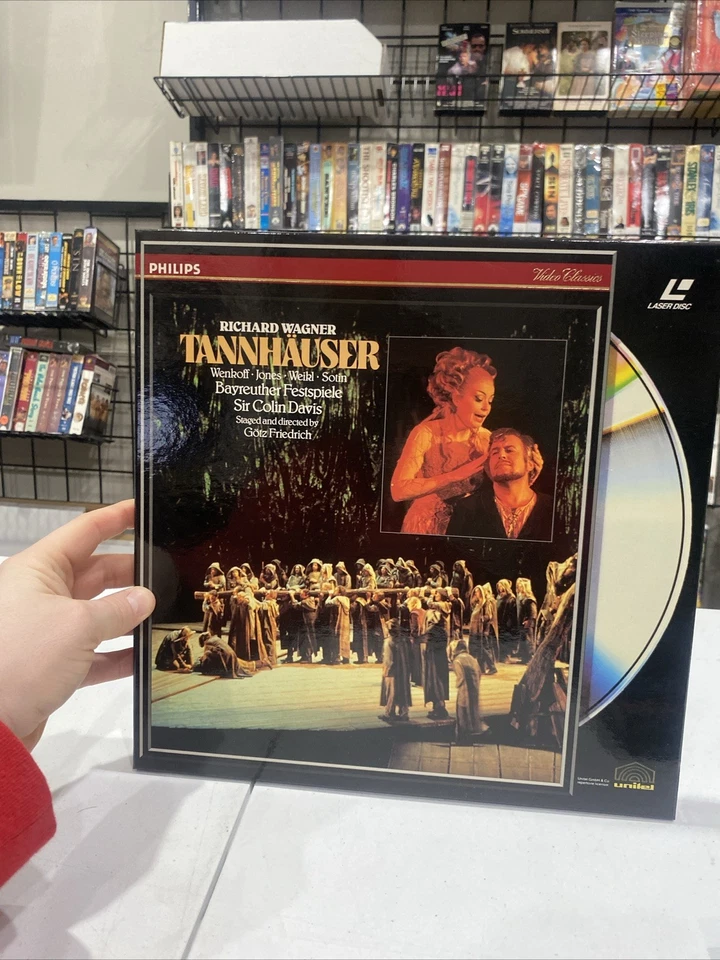 Tannhauser Laserdisc Box Set Richard Wagner Bayreuther Festspiele 1978 - Image 1 of 1