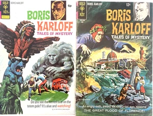 BORIS KARLOFF TALES OF MYSTERY NUMBER'S 22 & 50. (2 SCARCE GOLD KEY LOT) 1968-73 - Picture 1 of 11