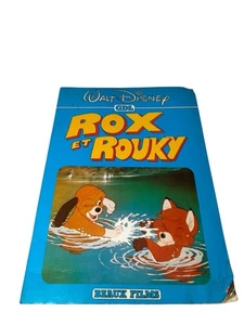 Walt Disney Rox Et Rouky Beaux Films Gdl French 1981 Paperback Large Rare - Picture 1 of 7