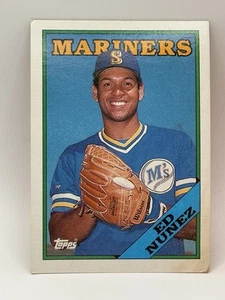 1988 Topps - #258 Edwin Nunez - Picture 1 of 2