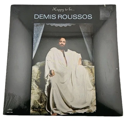 Demis Roussos - Happy To Be Vinyl Lp -  Sealed - 1976 Gfold - SRM11086 Pop Rock - Imagem 1 de 4