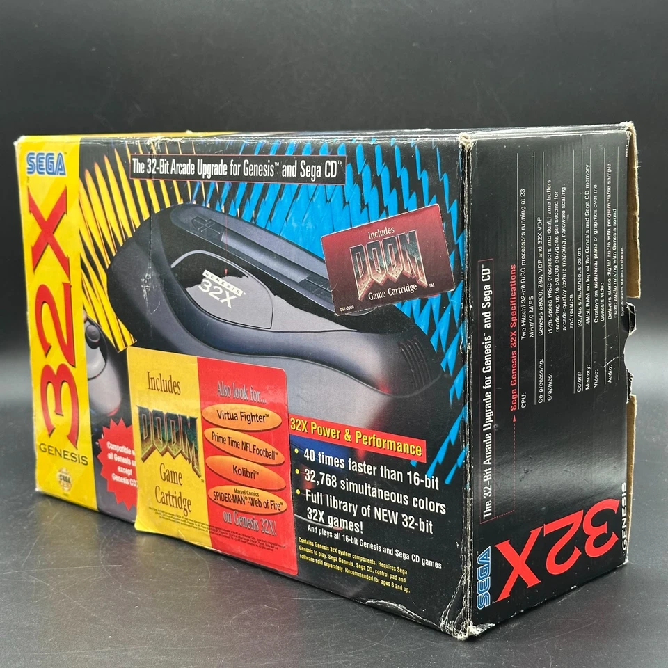 Sega 32X Konsole in OVP - Doom Edition / Mega Drive / Genesis - Bild 1 von 4