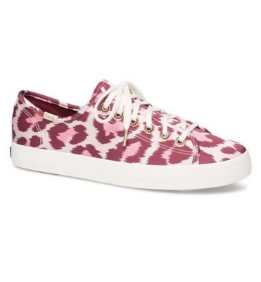 Keds x Kate Spade Pink Leopard Kickstart Sneakers Size 8.5 NIB - Image 1 of 4