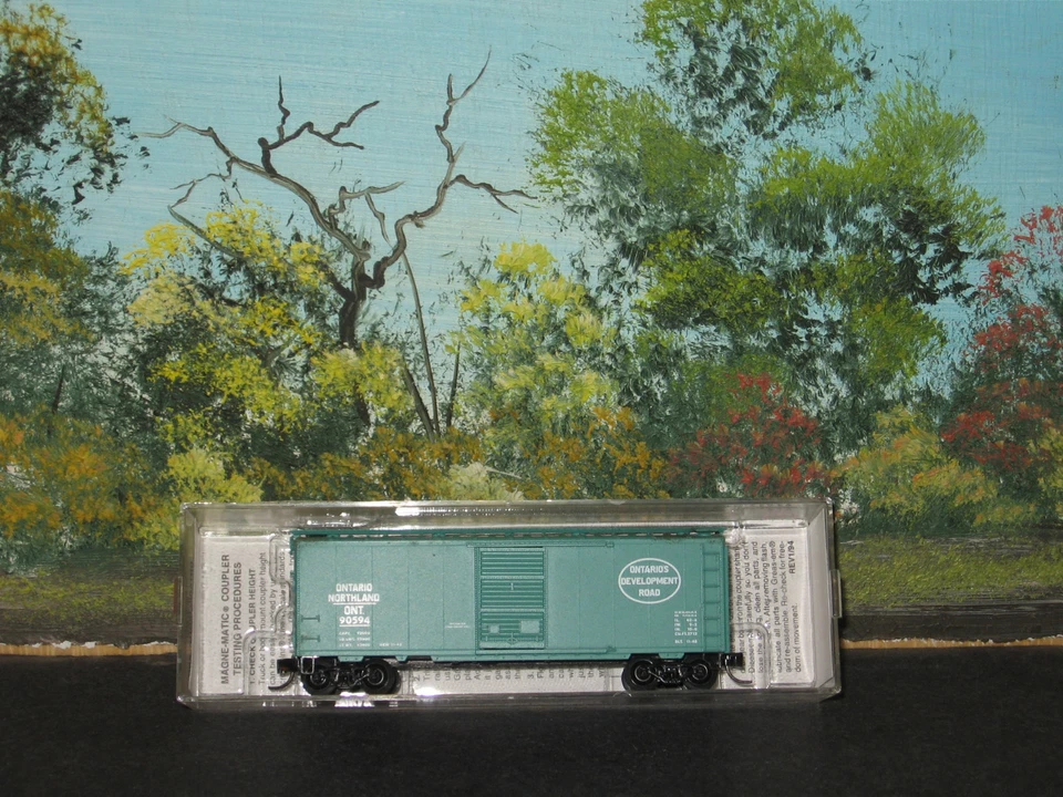 MICRO-TRAINS #20386 40' STANDARD BOX CAR ONTARIO NORTH* - Image 1 of 1