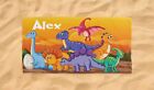 Personalized Kids Dinosaur Dino Beach Towels Custom Name Girls Boys Gift Rex