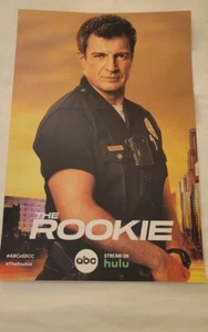 2023 SDCC COMIC CON EXCLUSIVE ABC POSTER THE ROOKIE NATHAN FILLION  - Picture 1 of 1