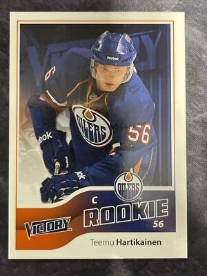 2011-12 Upper Deck Victory Rookie 214 Teemu Hartikainen Edmonton Oilers  - Image 1 of 2