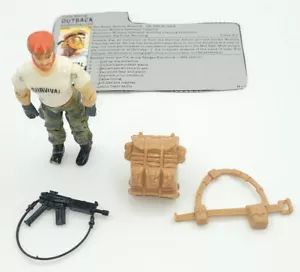 1987 GI JOE OUTBACK v1 WITH FILE CARD Read - Picture 1 of 7