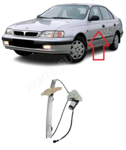 NUOVO PER TOYOTA CARINA 1992-1997 ALZACRISTALLI ANTERIORI ALZACRISTALLI CON MOTORE SINISTRO N/S - Foto 1 di 3