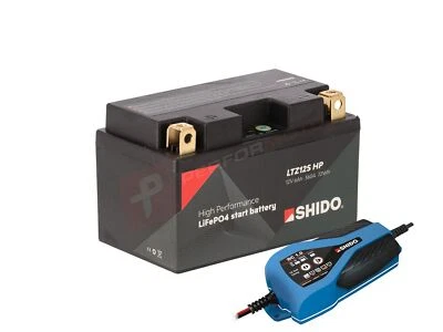 Honda VTR 1000SP SP2 2002-06 Shido High performance Lithium Battery & Charger - Image 1 of 2