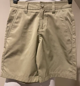 UNDER ARMOUR Boys Khaki Tan Shorts - Sz Youth 10 Loose - Picture 1 of 6