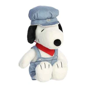 Aurora - Cacahuetes - 14" Tren Ingeniero Snoopy Adorable Peluche - Imagen 1 de 7