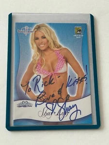 2010 Benchwarmer SHAY LYN Signed AUTO Autographed INSCRIBED San Diego Comic Con - Picture 1 of 2