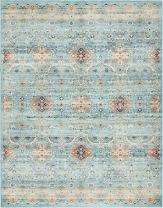 Indoor Boho Area Rug - 8X10 Large, Non Slip, Super Strong, Ideal for High Traffi - Picture 1 of 12