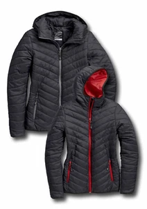 Korsar Crossover Ladies Hood Quilted Jacket Weather Jacket IN Two Colors 4XL - Picture 1 of 7