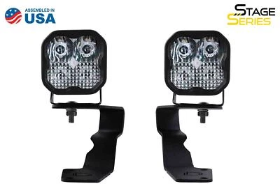 SS3 LED Ditch Light Kit for 2015-2021 Subaru WRX/STi Sport White Combo - Image 1 of 4