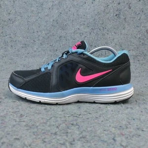 Nike Dual Fusion ST3 Womens Size 6 Running Shoe Black Blue Pink 657498-003 - Picture 1 of 10