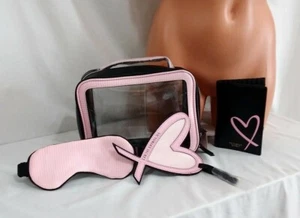 Victorias Secret 4-teiliges REISEPASS GEPÄCK ETIKETT AUGENMASKE ZUGHÜLLE NEU MIT ETIKETT  - Bild 1 von 5
