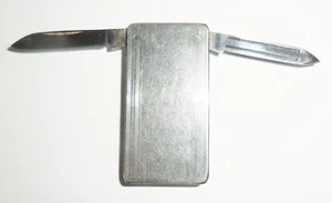 VINTAGE GIAPPONE COLTELLINO TASCABILE FERMASOLDI BELLISSIMO DESIGN NR - Foto 1 di 7
