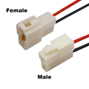 1Pin-12Pin 6.3mm Electrical Plug 18AWG Wired Connector Terminal Car Motorcycle - Picture 1 of 5