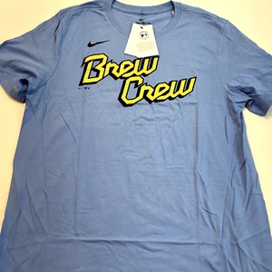 Nike City Connect Christian Yelich T-Shirt Gr. Large Milwaukee Brewers MLB #22 - Bild 1 von 9