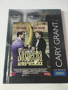 Sospecha Suspicion Hitchcock Cary Grant - DVD Libro Español Ingles Region 2 Am - Imagen 1 de 6