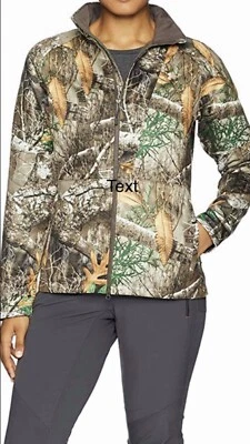 Under Armour Women's Brow Tine Mid Season Realtree Edge Hunting Jacket, Size L - Image 1 of 2