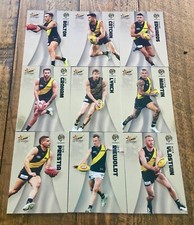 2022 SELECT AFL FOOTY STARS PRESTIGE FOIL SERIES RICHMOND TIGERS CARD SET