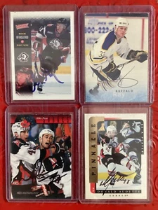 BUFFALO SABRES 8 Card AUTO Lot !!! Mike Peca, Rob Ray, Derek Plant, M Satan !!! - Picture 1 of 4