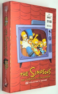 THE SIMPSONS THE COMPLETE FIFTH SEASONS NEW DVD Treehouse of Horror IV 22 Eps CC - Imagen 1 de 5