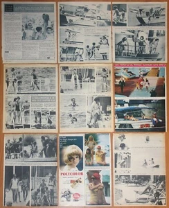 GRACE KELLY MONACO 1960s/70s clippings sexy photos magazine articles Caroline - Picture 1 of 2